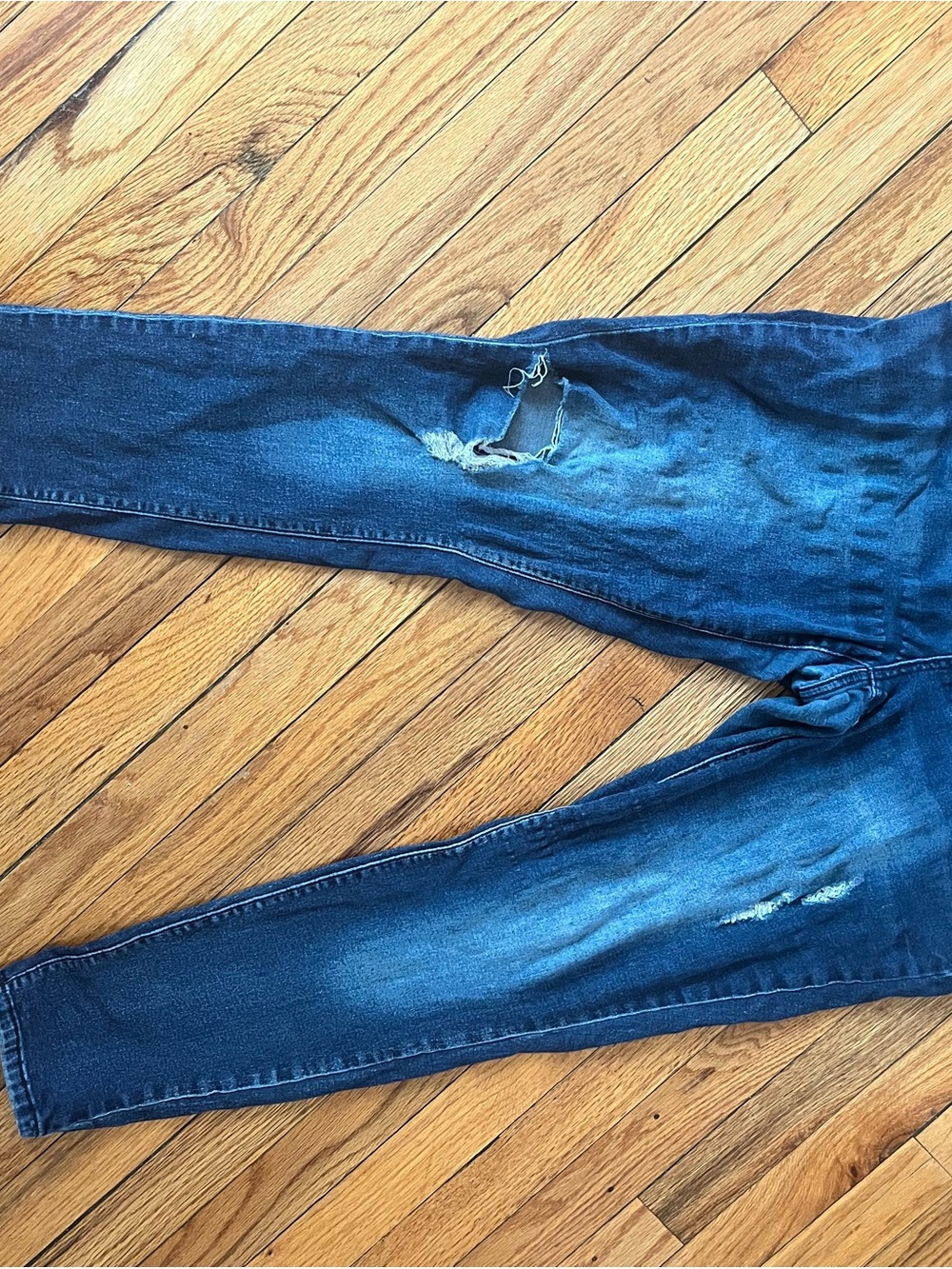 Women’s Dark Blue Stretch Skinny Jeans
